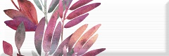 Decor Savage Flowers Berenjena 01
